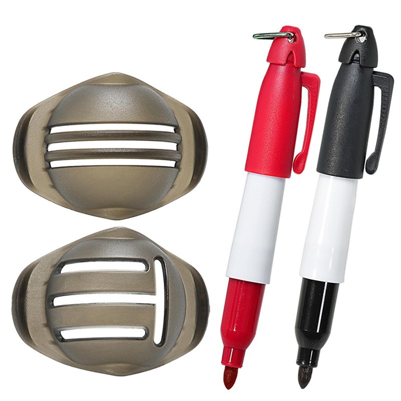 Marker Golf Alignment Tool With 2 Color Pens Precision Golf