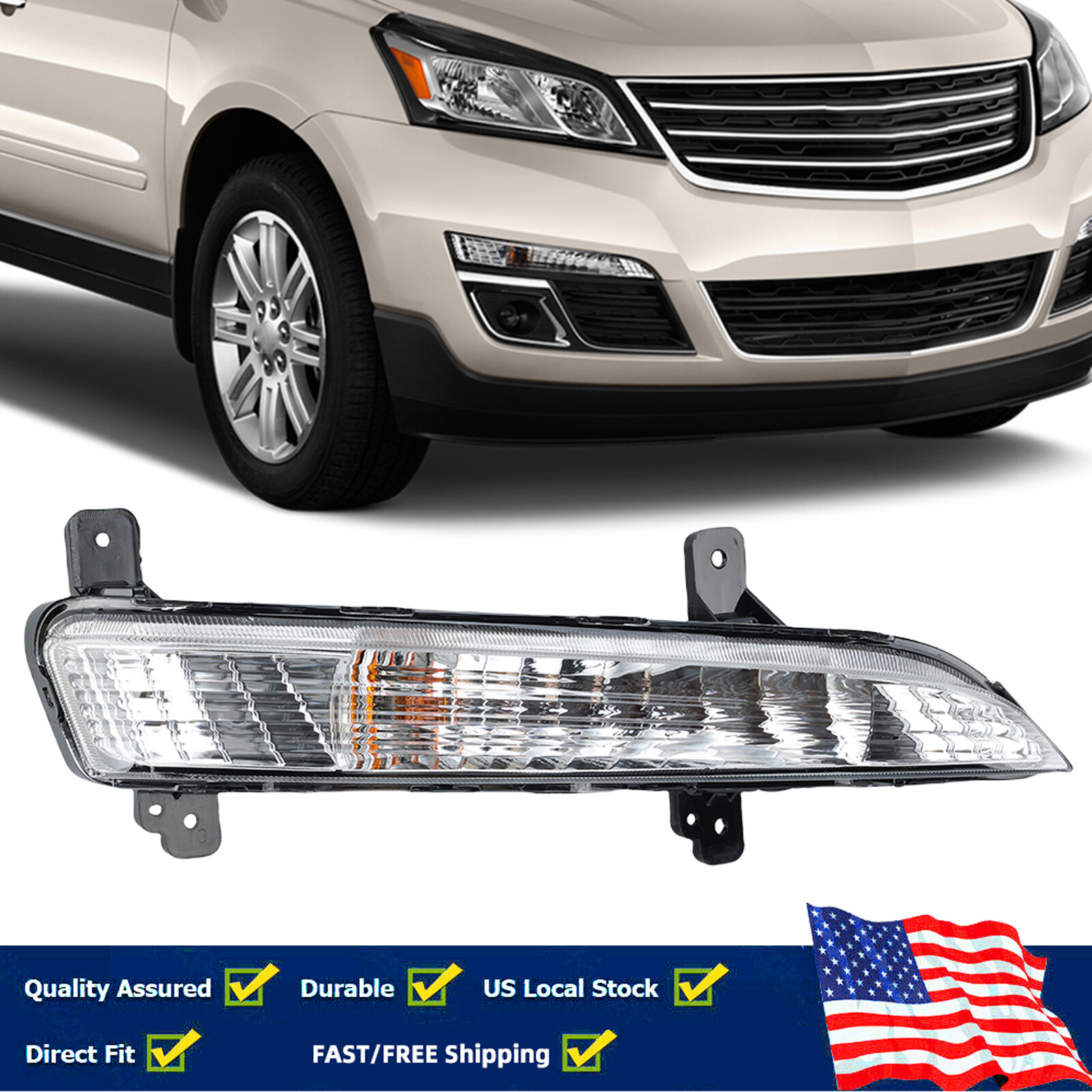 Указатель поворота для Chevrolet Traverse 2013-2016 2017 с лампочкой для переднего пассажира
