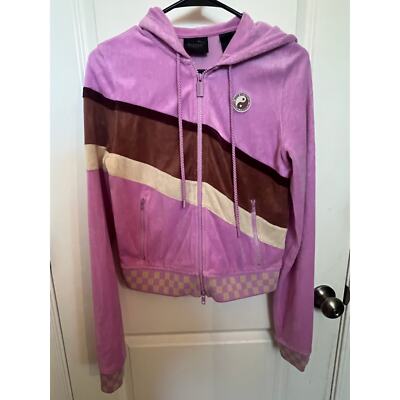 FENTY PUMA by RIHANNA　ジャケット　アイレット　ジップアップ Fenty Puma by Rihanna Terry Cloth Zip-Up Racing Purple Brown