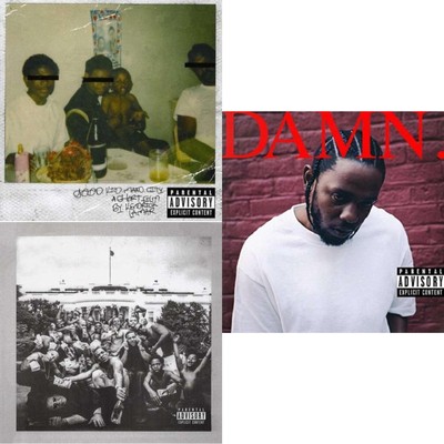 Kendrick Lamar - Good Kid, M.A.A.D City (Remixes) & To Pimp A [New CD Bundle]