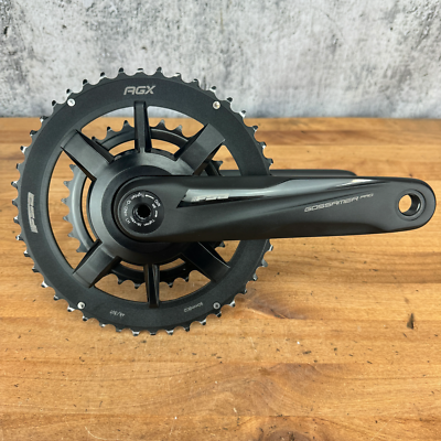 Low Mile! FSA Gossamer Pro AGX+ 172.5mm 46/30t Alloy Bike Crankset 900g