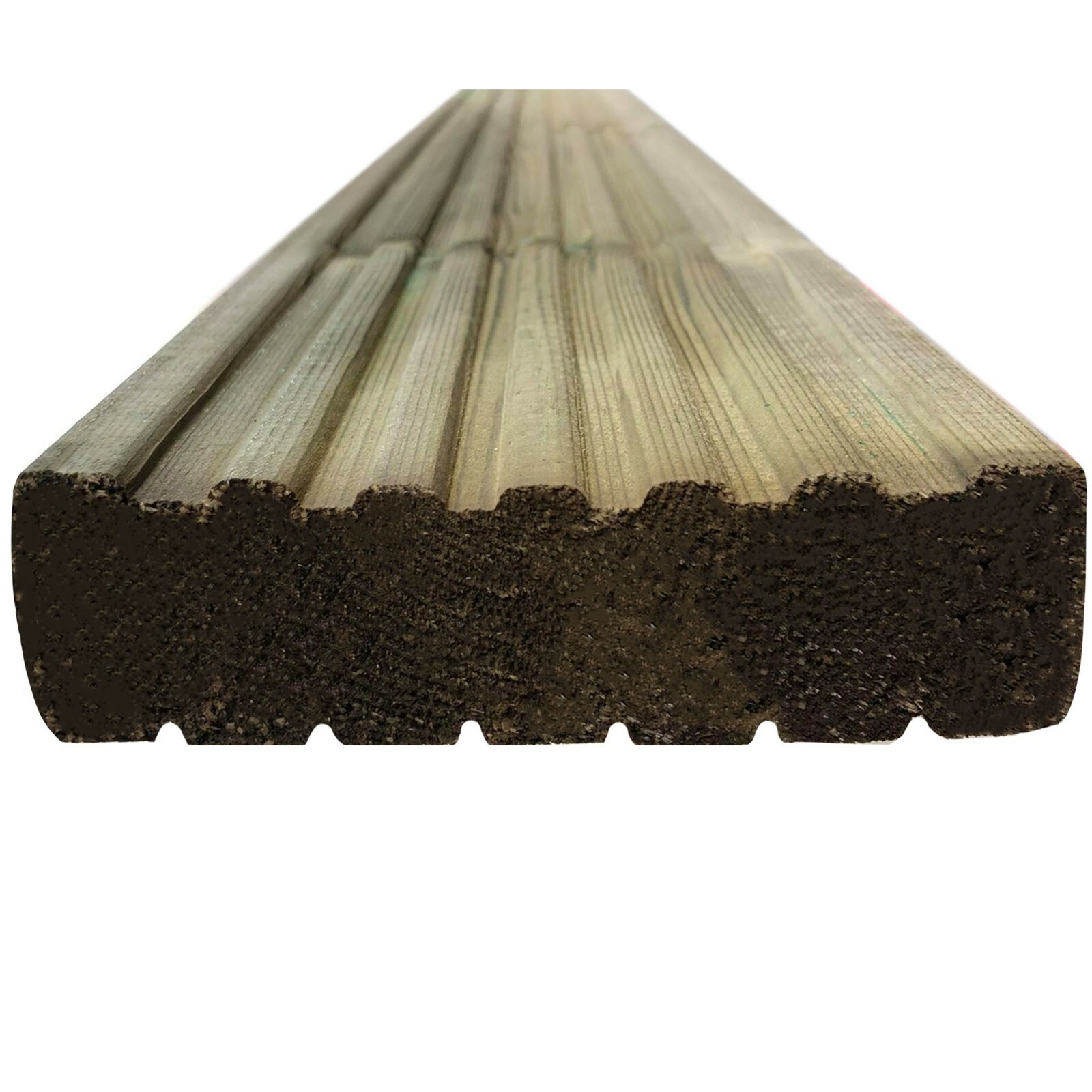 Premium Pressure Treated Decking Board Softwood Timber 125mm x 33mm 1.8m 3.6m eBay
