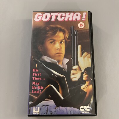 Rare Vintage Gotcha VHS film 1985