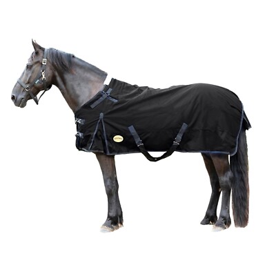 Winter 1200D Horse Turnout Blanket, 300g Fill, Double Gusset Free Shipping