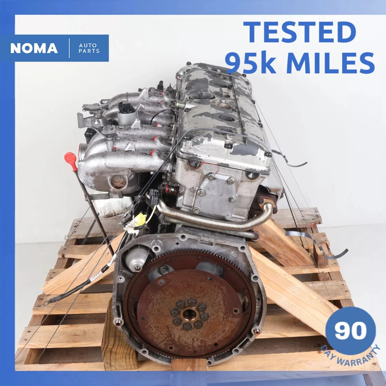 95-97 Jaguar XJS XJ6 4.0L AJ16 N/A Engine Motor Assembly OEM 95k 95-97 Jaguar XJS XJ6 4.0L AJ16 N/A Engine Motor Assembly OEM 95k
