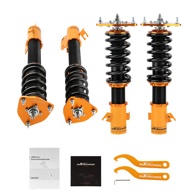 Gewindefahrwerk Dämpfung Einstellbar for Subaru Impreza WRX 00-07 GDA GD9
