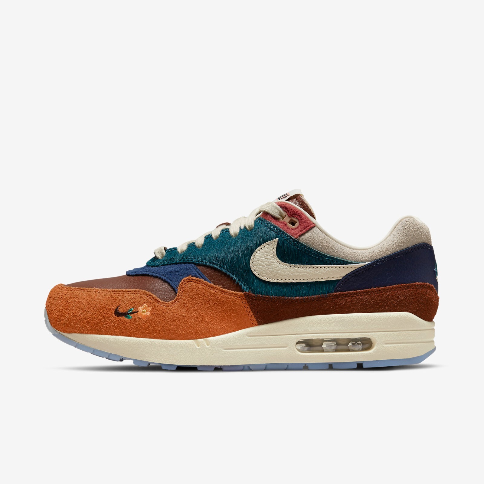 

Кроссовки Nike x Kasina Air Max 1 SP Won-Ang Orange DQ8475-800, Sport spice/coconut milk, Nike Air Max 1