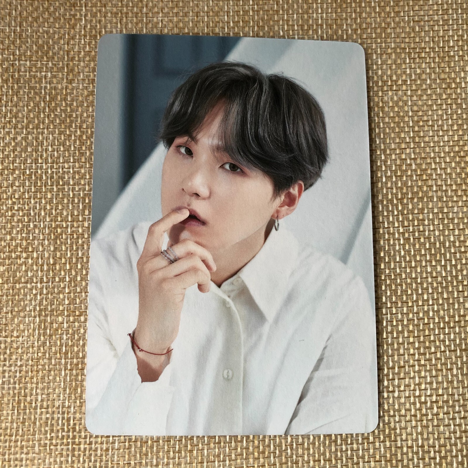 BTS 君に届く DVD + スクラップブック SUGA ミニフォト セット BTS Suga Yoongi Love Yourself World Tour Official Mini