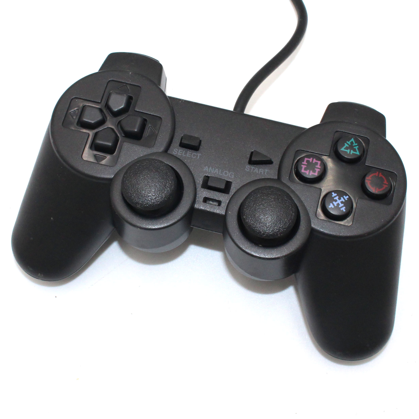 Sony PS2 DualShock 2 Controller schwarz (Playstation 2) Zubehör Third Party