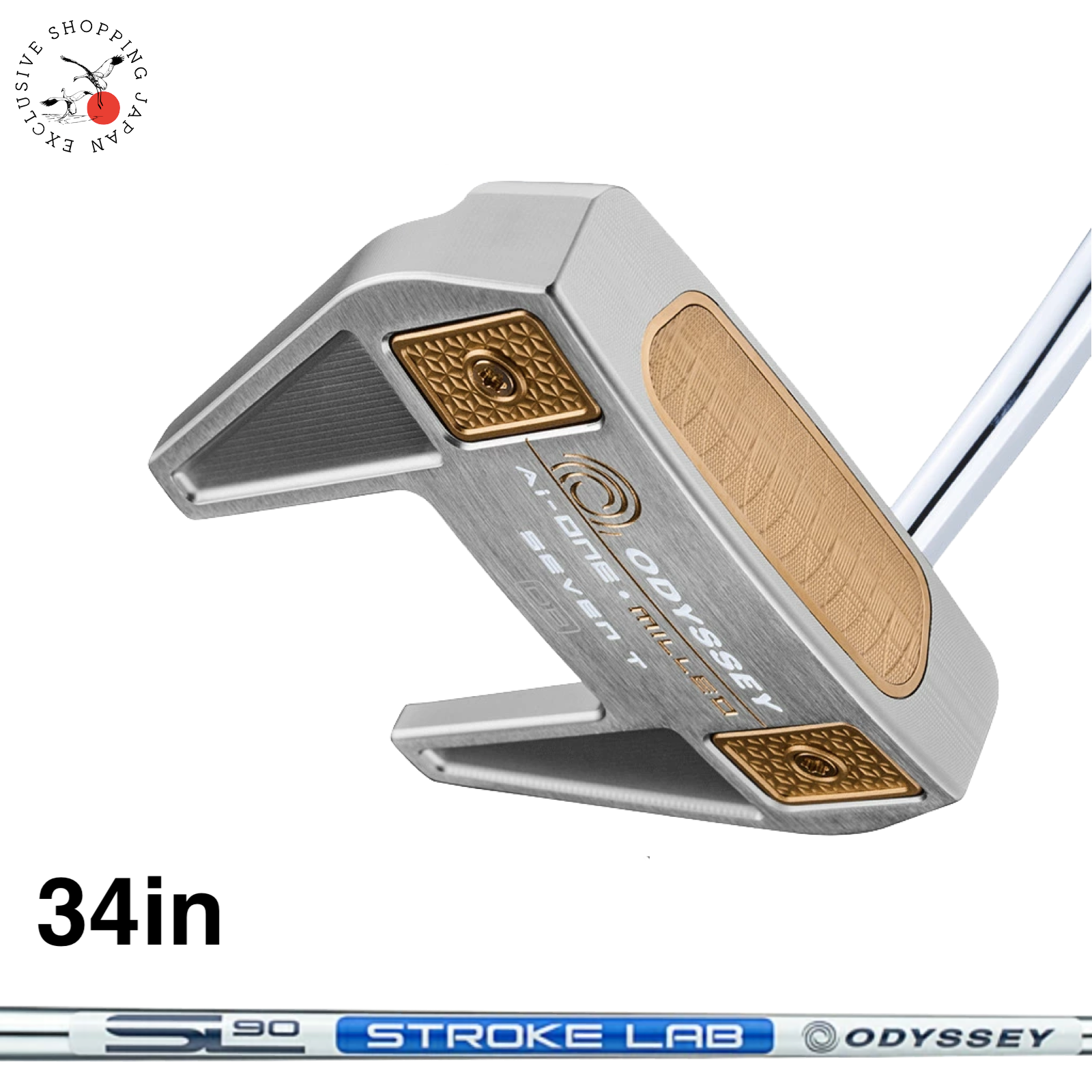 オデッセイ　Ai-ONE MILLED SEVEN T DB 34インチ Odyssey Ai-One Milled Seven T DB Putter | Callaway Golf Pre