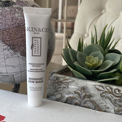 Skin & Co Midnight Dew Firming Botanical Face Mask .67 oz 20 ml Travel Size