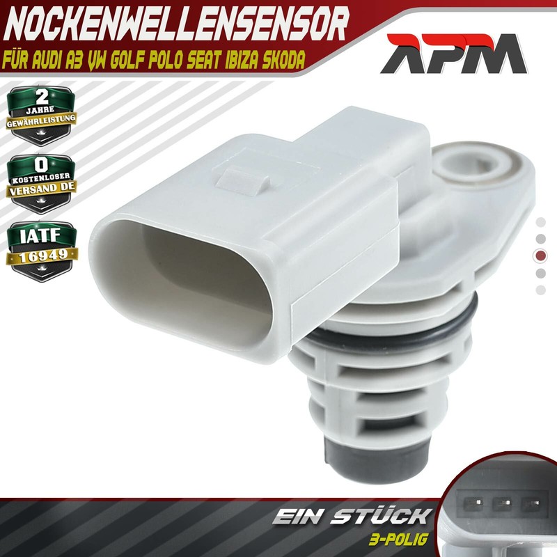 Nockenwellensensor FÃ¼R Audi A3 Vw Golf Passat Polo Seat Ibiza Skoda Fabia Rapid