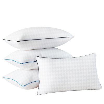 For Sleeping Luxury Hotel Pillows Standard Size Set Of 4 Pac