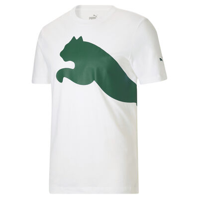 PUMA Men's Oversized Logo Tee