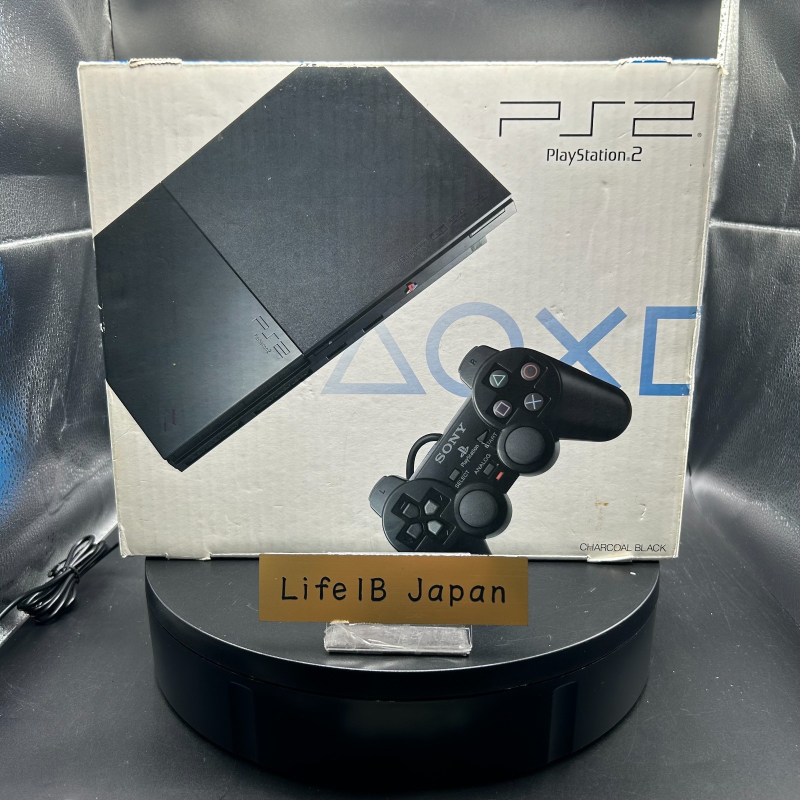 SONY PlayStation 2 PS2 SCPH-90000 Slim Console Charcoal