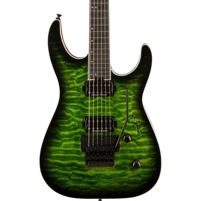 Jackson Pro Plus Series Dinky DKAQ FR Electric Guitar, Emerald Green