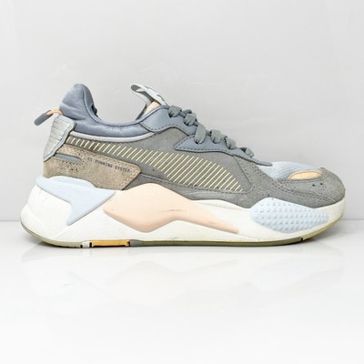 

Кроссовки Puma Womens RS X Reinvent 371008-03 Серые Повседневная Обувь Размер 7, Серый, RS X Reinvent