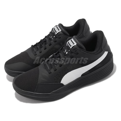 Puma Clyde All-Pro Team Черно-белые мужские баскетбольные кроссовки 195509-07