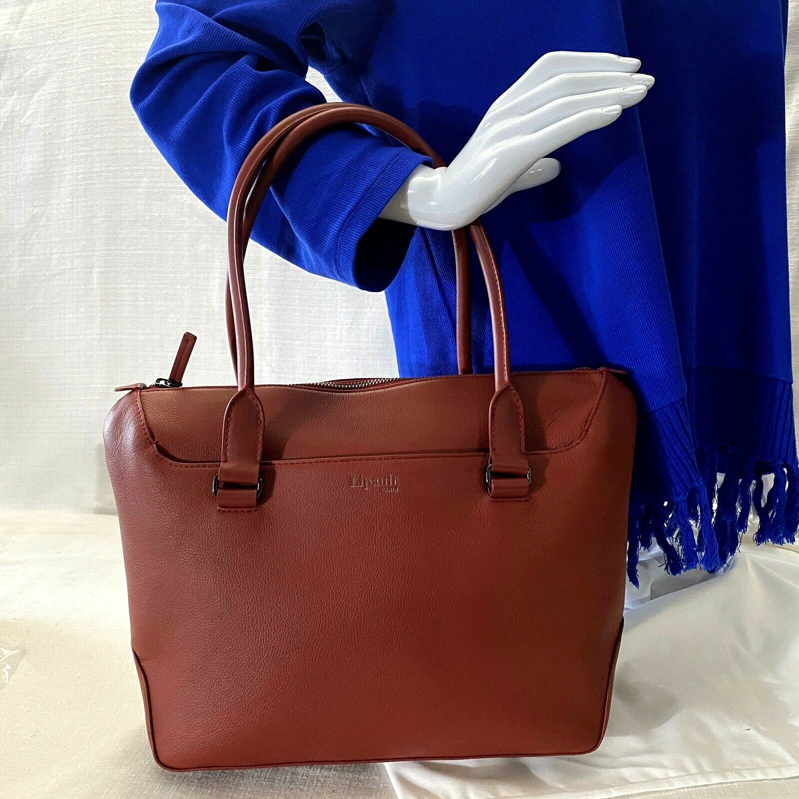 lipault paris laptop bag