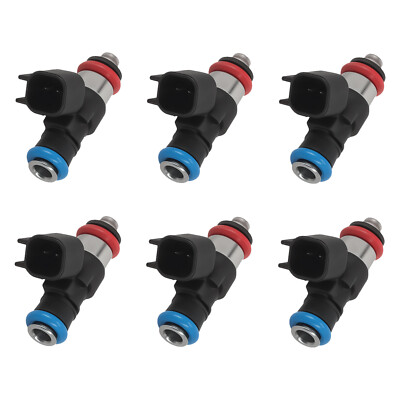 6 Fuel Injectors for Ford MKZ MKX 3.7L 2013-2017 CM5188 Direct Replacement