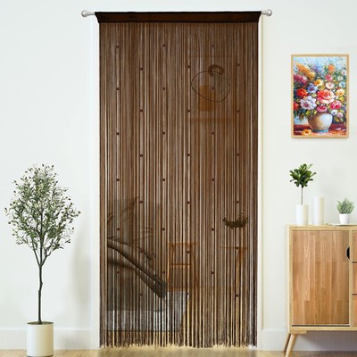 YaoYue Beaded Curtain Door String Curtains for Doorways Tassels Beads Hanging...