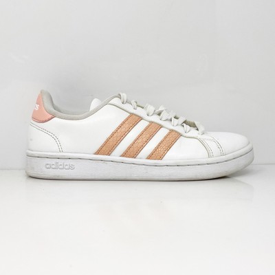

Adidas Womens Grand Court G28969 Белая повседневная обувь Кроссовки Размер 6.5, Белый, Grand Court