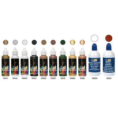 Occre Ref. 90518 - Pack acrylic colors Aurora - 9 x 30 ml + 2 x 100 ml