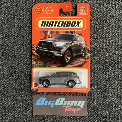 Matchbox 2022 Infiniti QX80 Grey #33 Basic Mainline 2024