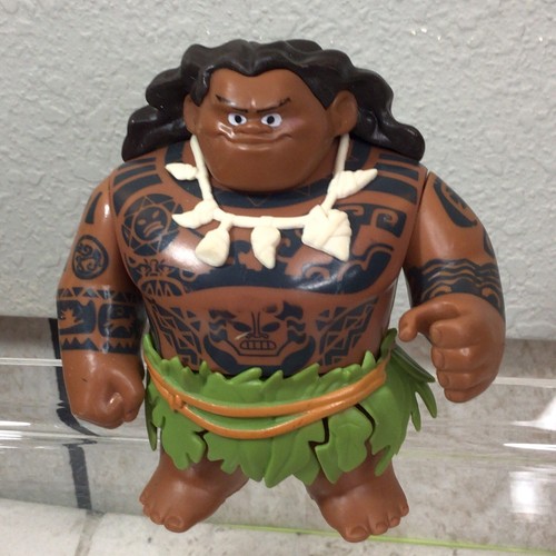 Disney Moana Maui Action Figure 4” Chunk Vinyl Demi-God Of