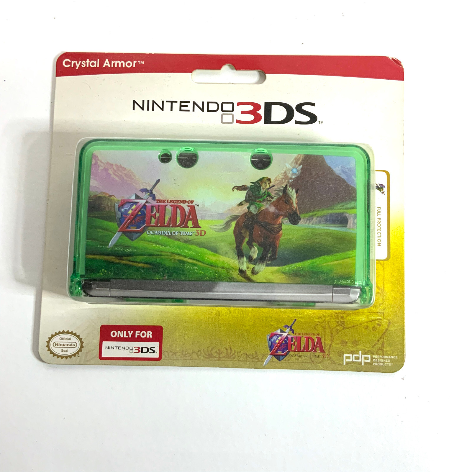 3ds ソフト NINTENDO 3DS CASE - ZELDA OCARINA OF TIME CRYSTAL ARMOR CASE