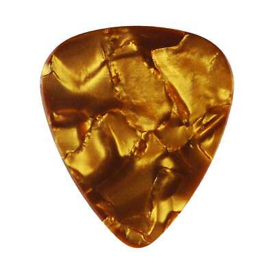 Celluloid Brown Pearl Guitar Or Bass Pick - 0.96 mm Heavy Gauge - 351 Shape