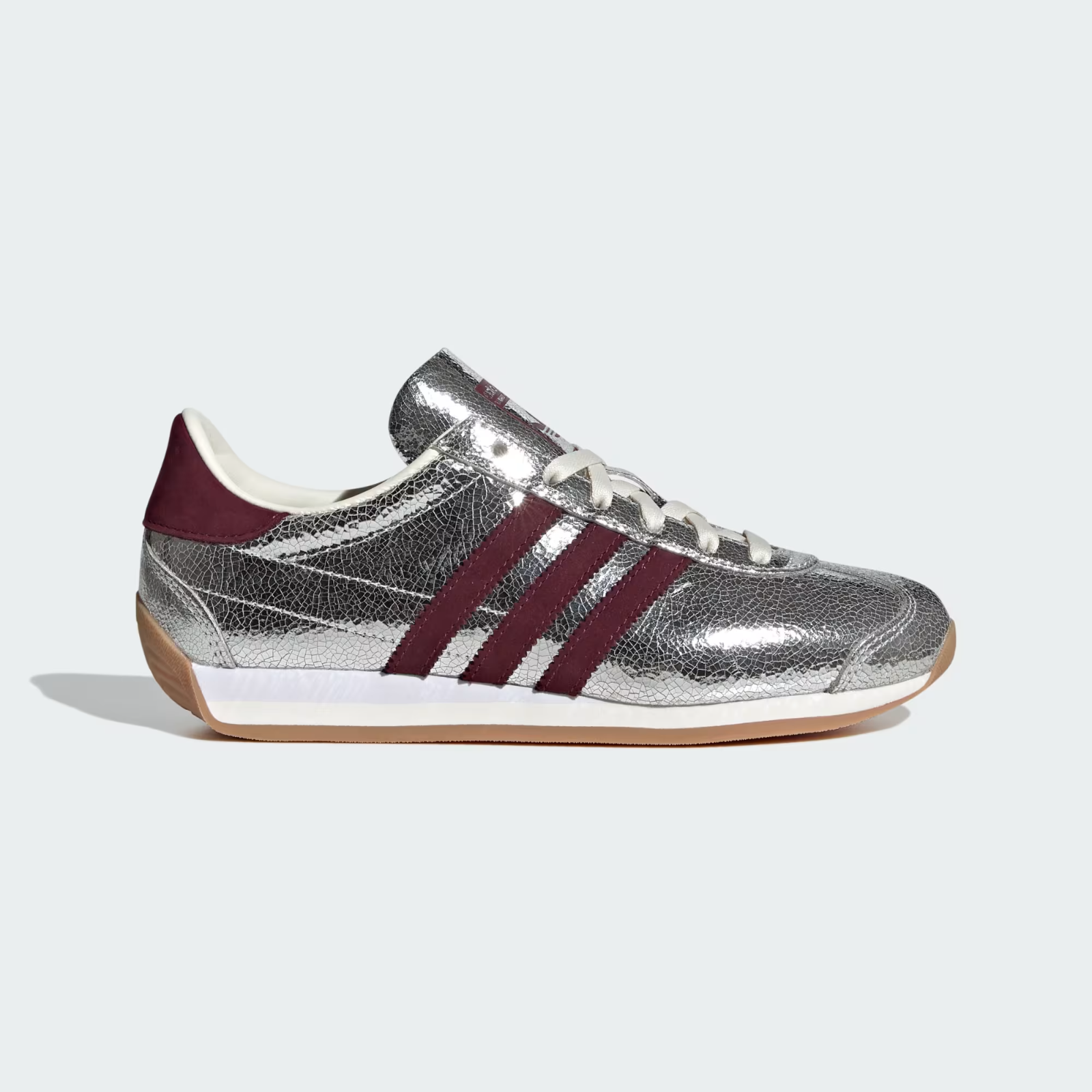 シューズ adidas COUNTRY OG 275 adidas Originals Country OG in Silver Metallic / Maroon