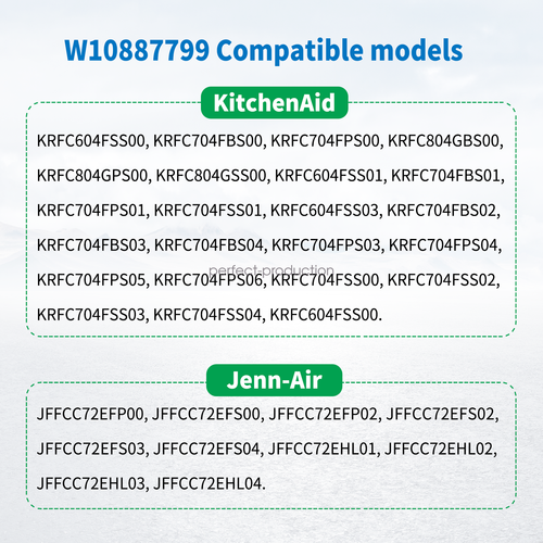 W10887799 Refrigerator Door Shelf Bin For Whirlpool KitchenAid JennAir W10887799