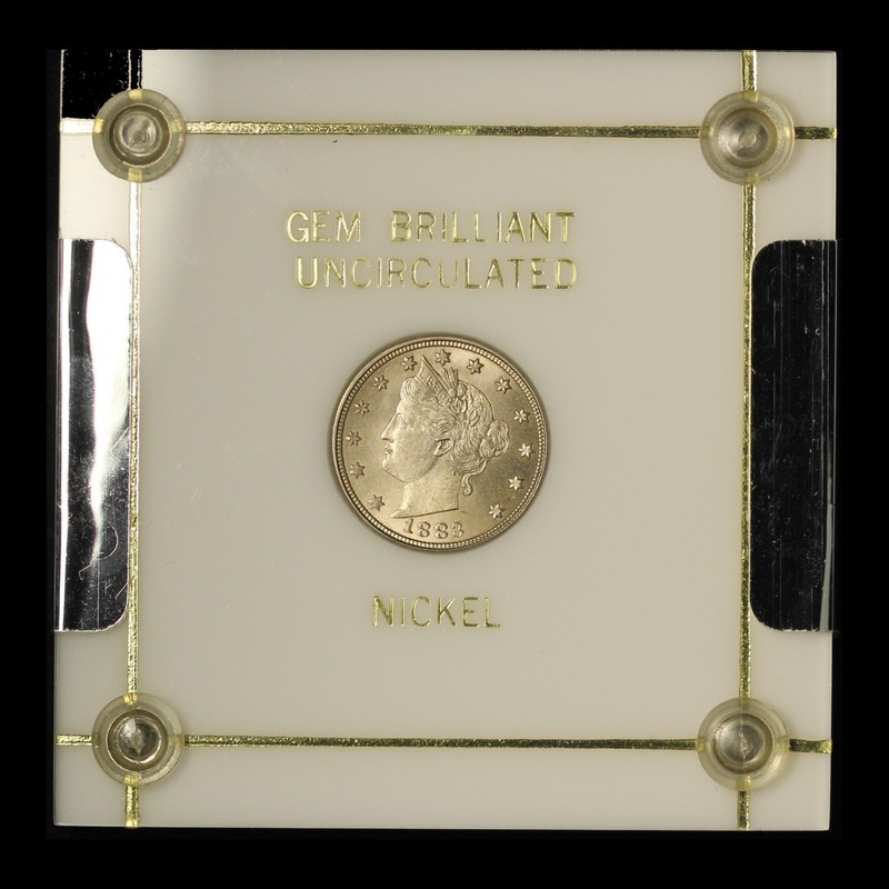 1883 5c Liberty No Cents Nickel - Free Shipping USA