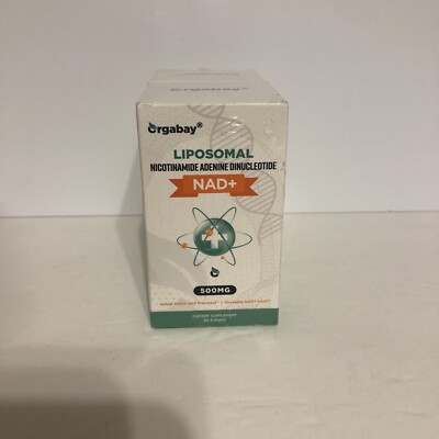 X2 Orgabay Liposomal NAD+ 500 mg with TMG 250 mg for Cellular & Healthy Aging