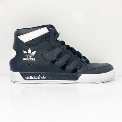 

Adidas Mens Hard Court High G47590 Черные баскетбольные кроссовки Размер 5.5, Черный, Hard Court High