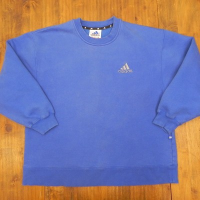 Vintage 90s Adidas Sweater Mens Medium 