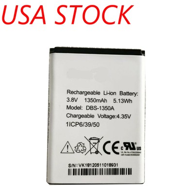 Replace Battery for Doro SmartEasy 7050 Flip 7060 7070 7441 DFC-0180 DBS-1350A