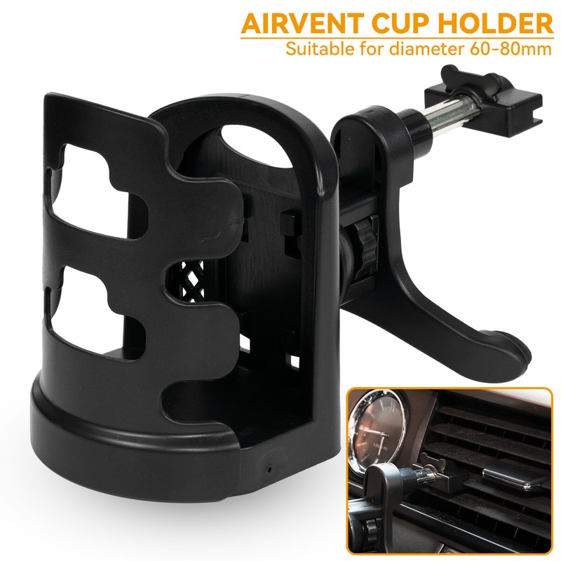 Drink Cup Holder Air Vent Clip-on Mount Water Bottle Stand Tool Car Accessories