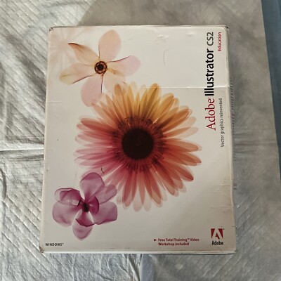 Adobe Illustrator CS2 for Windows 2 Discs plus serial # Included