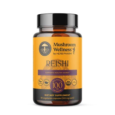 Herb Pharm Reishi 90 Capsule