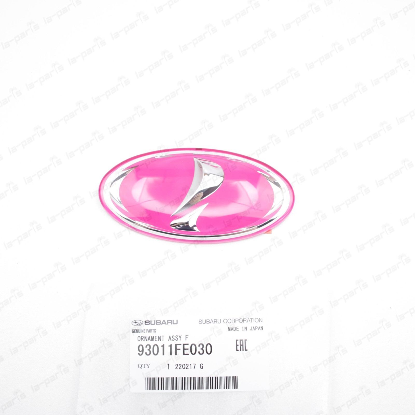 FOTHERINGAY★Same UK Pink  i logo オ NEW GENUINE SUBARU IMPREZA WRX STI PINK 