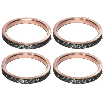 4 Exhaust Muffler Pipe Gaskets for Suzuki GSX-R750 GSXR750 1996-2009 2013-2022