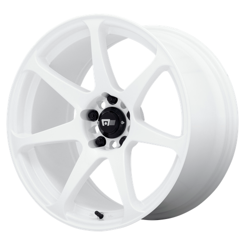 17x8 Motegi MR154 Battle White Wheels 5x100 (30mm) Set of 4