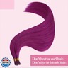 YoungSee I Tip Hair Extensions Purple Itip Hair Extensions Human Hair Purple Hair Extension Itips Extensions Real Human Hair Color Hair Extension Tip Human Hair 18Inch 30s 25g