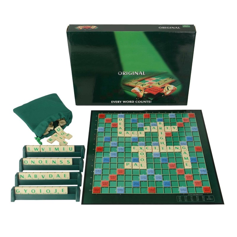 Spiele Original Scrabble Kompakt Legespiele Kinderspiele SPielzeug DE Hot