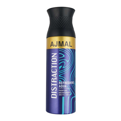 Ajmal Distraction Perfume Deodorant Body Spray For Women And Men (200ml)