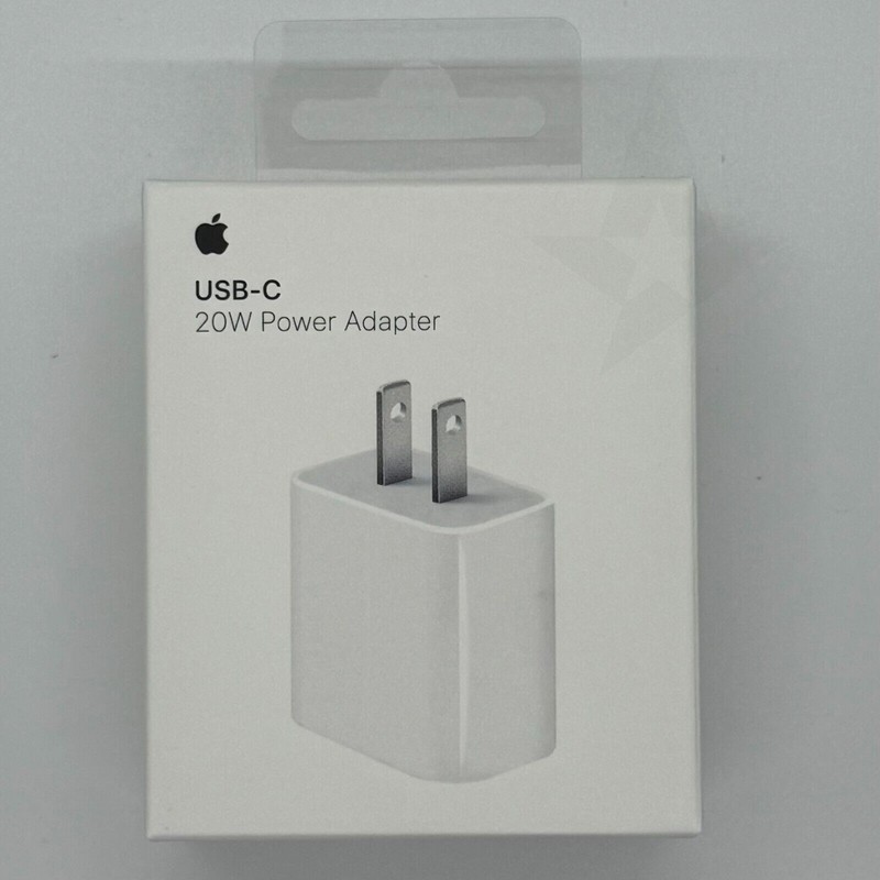20W USB-C Power Adapter Genuine OEM iPhone & iPad Wall