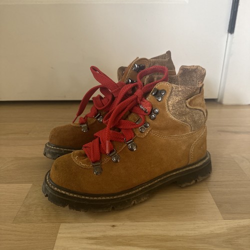 vintage hiking mountain boots red bird 4.5 Men 6.5 Women | eBay