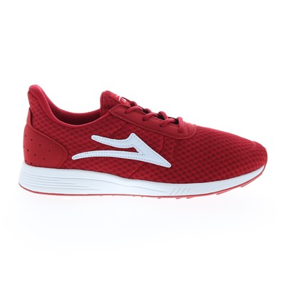 

Lakai EVO SMU MS3200250B03 Мужские кроссовки Red Mesh Skate Inspired Sneakers Shoes 9, Красный, Lakai EVO SMU